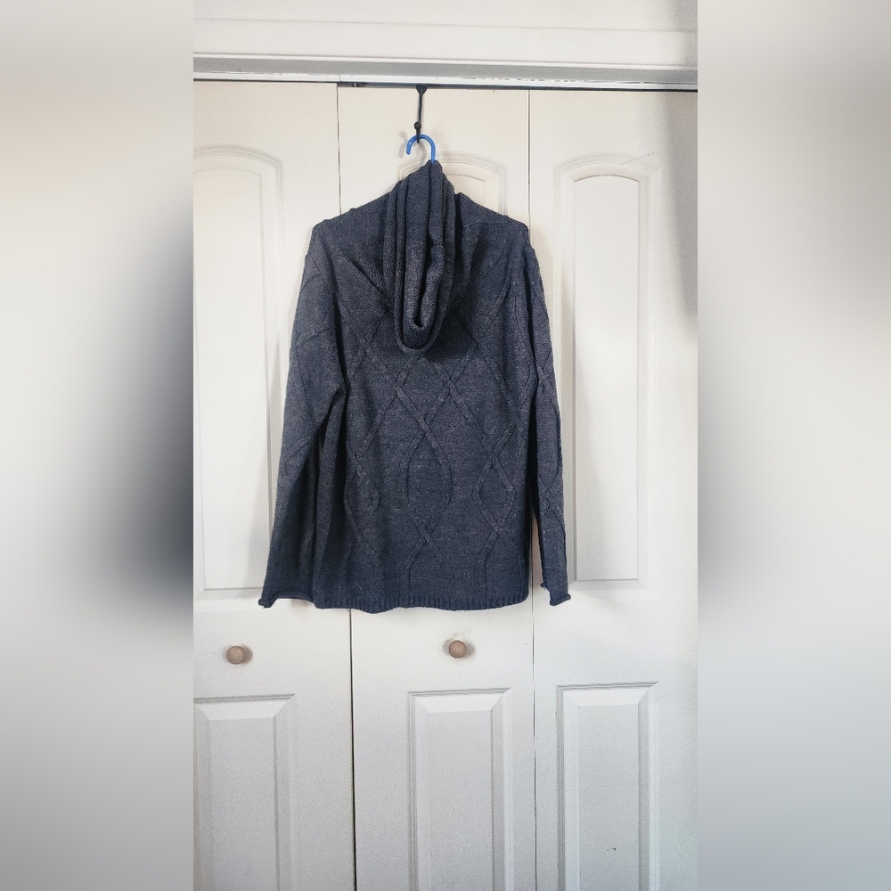 Gray Hooded Sweater